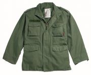 Vintage Olive Drab M-65 Jacket Prewashed