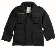 Vintage Black M-65 Jacket Prewashed