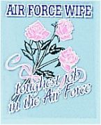 Air Force Wife Decal