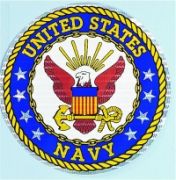 US Navy 3 Inch Prism Sticker