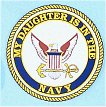 My Daughter Is In The Navy Decal