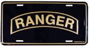 Army Ranger License Plate