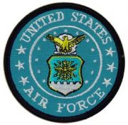 Patch-USAF Logo II Blue