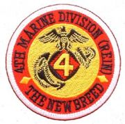 USMC 4th Division Patch