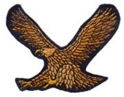 Brown Eagle Patch
