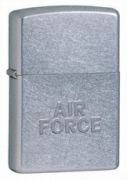 Air Force Stamped Street Chrome Zippo