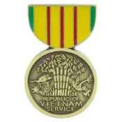 Vietnam Service Medal Pin