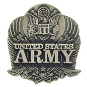 Army Logo Pewter Pin