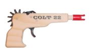Colt 22 Pistol Rubberband Gun  12 Shot Repeating