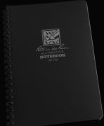 Side Spiral Black Notebook