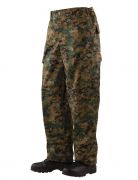 Digital Camo Uniform pants mens (6.5 oz 65/35 Polyester/Cotton Twill)