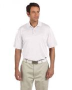 adidas Golf Men's climalite Textured Short-Sleeve Polo - A161