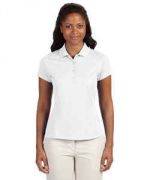 adidas Golf Ladies' climalite Texture Solid Polo - A171