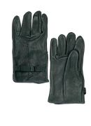 GI Black Leather Glove Shells-Heavy Duty Leather Gloves