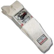 Diabetic Crew Sock White Size 10-13 2 Pair Pack