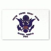 US COAST GUARD FLAG 3 X 5  Printed Polyester