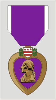 Decal- Purple Heart
