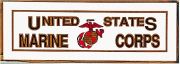 Bumper Sticker- US Marine Corps Metallic