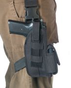 Tactical Thigh Holster comes in Black or Olive Drab.
