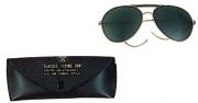 Air Force style sunglasses Green lens