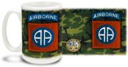 82nd Airborne Mug  With Army Crest