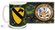 1st Calvary Mug  With Army Crest