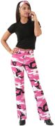 Women's Pink Camo Stretch Pants