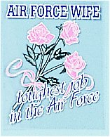 Air Force Wife Decal