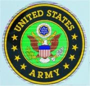 US Army 3 Inch Round Prism St icker
