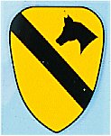 1ST Cavalry Decal