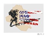 Operation Iraqi Freedom Veteran Decal