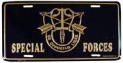 Special Forces License Plate