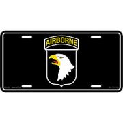 Army 101st Airborne License Plate