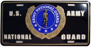 Army National Guard License Plate