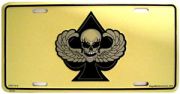 Death Spade License Plate