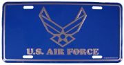 USAF With Wings License Plate