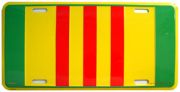 Vietnam Ribbon License Plate