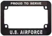 USAF Motorcycle License Frame