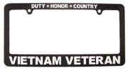 Vietnam Vet Duty Honor Country License Plate Frame