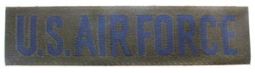 Patch- USAF Tab Blue and Green