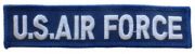 Patch- USAF Tab White and Blue