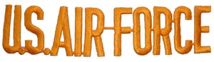 Patch- USAF Tab Cut-out
