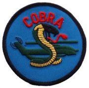 Patch- Helicopter Cobra Round