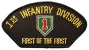 Patch-Army 1st Infantry Division For Cap