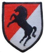 Patch- Army 11th Calvary Division