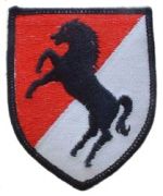 Patch- Army 11th Calvary Division