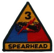 Patch-Army 3rd Armored Division Spearhead