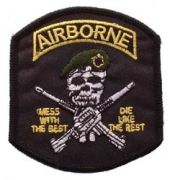 Patch-Army Airborne Mess With  The Best