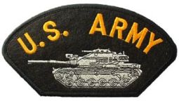 Patch-Army Tank For Cap