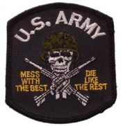 Patch-Army Mess With Best Black